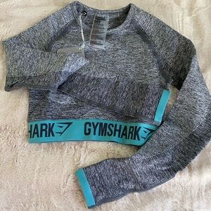 Gymshark flex long sleeve crop top